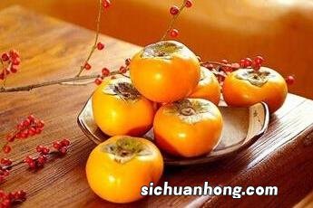 吃柿子不能和什么东西是什么
