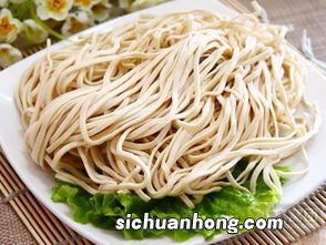 冰冻的面条怎么解冻