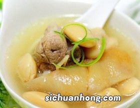 白云豆怎么炖汤