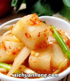 白萝卜酸菜怎么腌制好吃